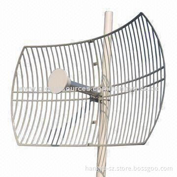 Grid Parabolic Antenna with 200W Power, 2,400 to 2,500MHz Frequency Range